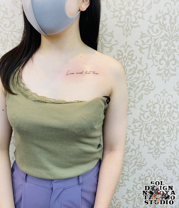 名古屋　タトゥー　女性